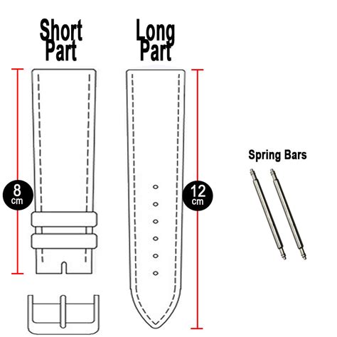 panerai watch band replacement|Panerai strap size chart.